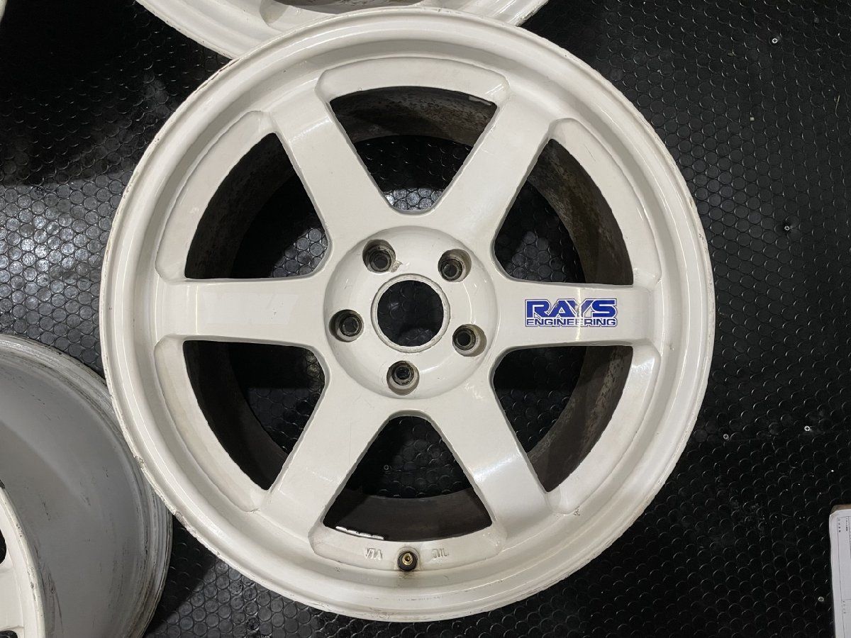 超希少 廃盤 RAYS VOLK RACING TE37 ボルクレーシング 17インチ 4本 ...