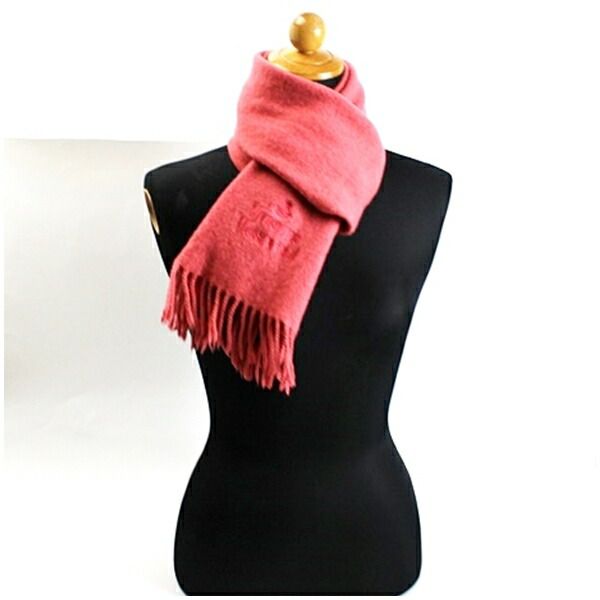 Vivienne Westwood 赤いウールマフラー ヴィヴィアンウエストウッド