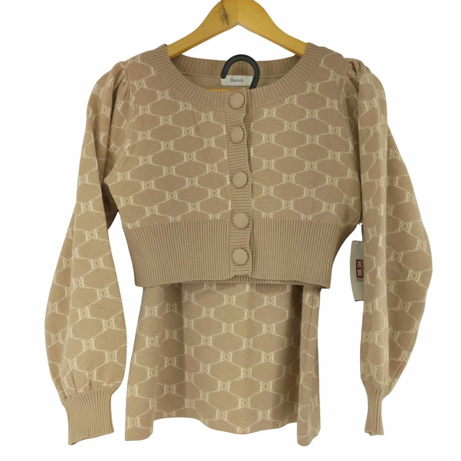 ダーリッチ Darich DDモノグラムニットアンサンブル レディース FREE  