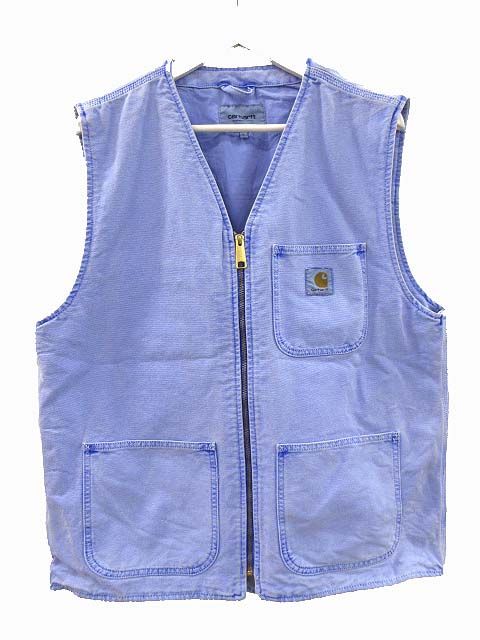 カーハート carhartt ARBOR VEST ベスト アイシーウォーターフェード L オーガニックコットン