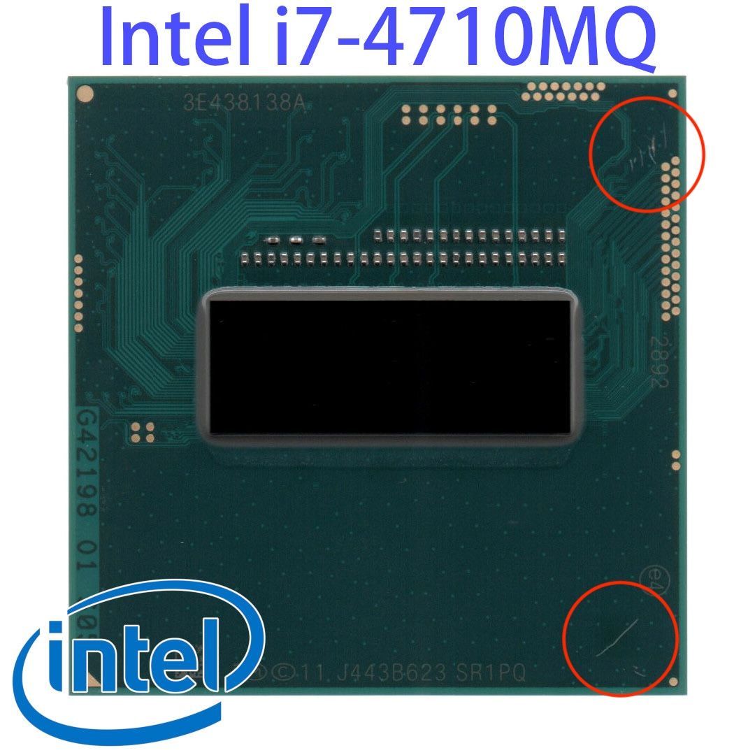 Intel 第4世代 Core i7-4710MQ 2.5GHz 4コア8スレッド 6MBキャッシュ ターボブースト時 3.5GHz 動作保証品【中古】