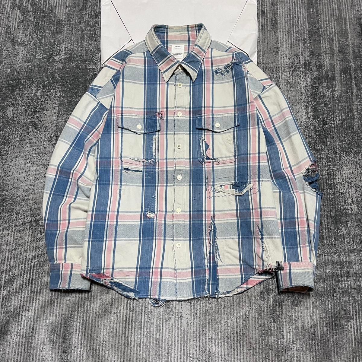 クロムハーツ HEYWOOD ヘイウッドショートス リーブ 半袖チェックシャツ クロムハーツ HEYWOOD ヘイウッドショートスリーブ 半袖チェック