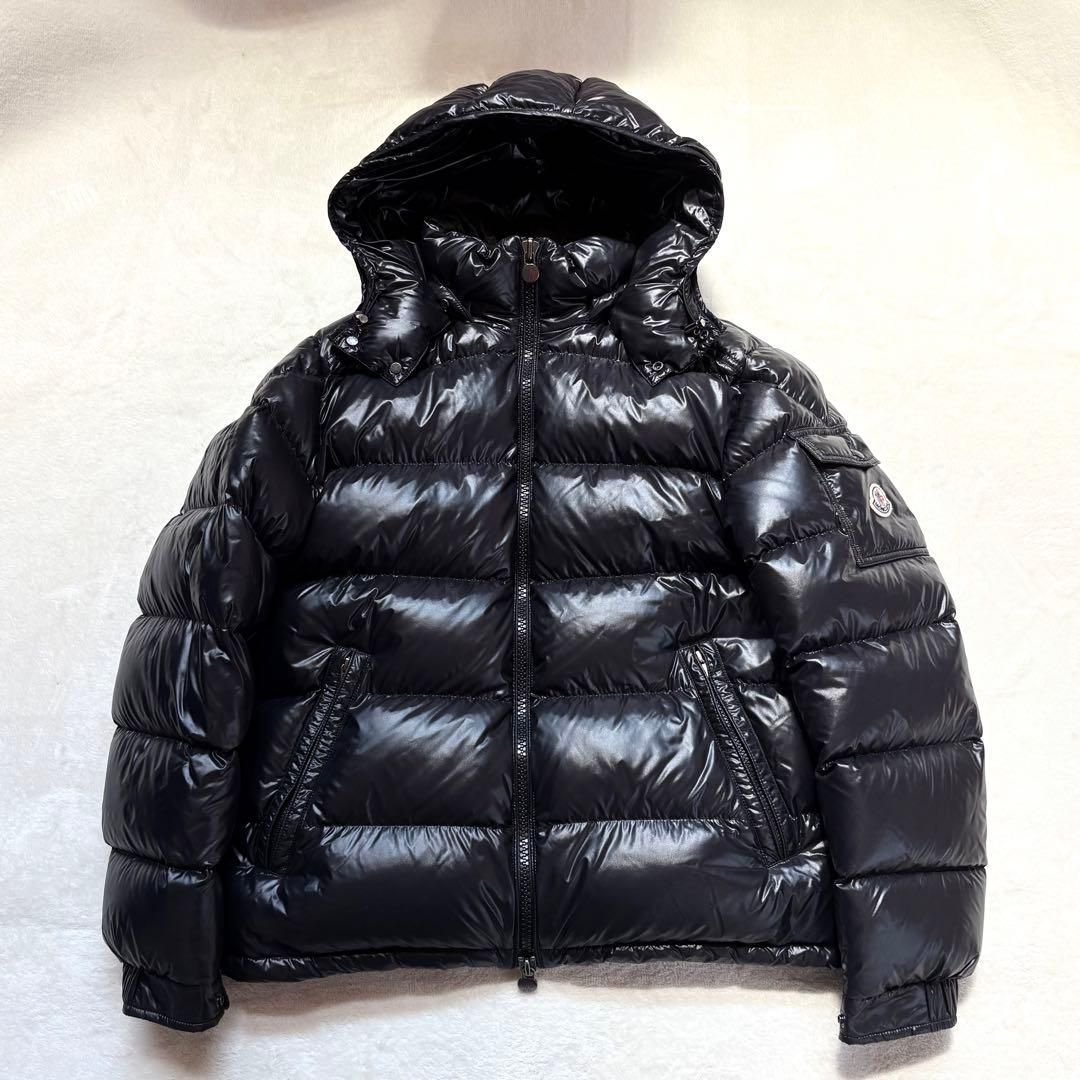 美品★2XL〜3XL位　MONCLER MAYA ダウンジャケット　サイズ5 黒 2XLサイズ・5号・美品 MONCLER MAYA マヤ ダウンジャケット - メルカリ
