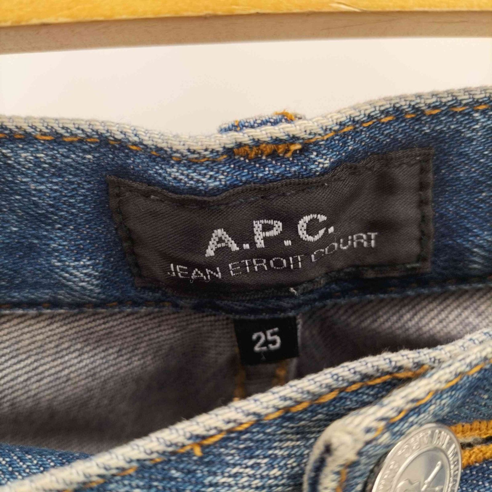 アーペーセー A.P.C. JEAN ETROIT COURT デニム パンツ レディース 25