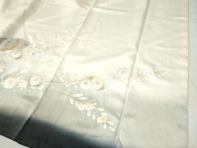 平和屋着物●訪問着　辻が花　暈し染め　金彩　正絹　逸品　CAAW7652yc 平和屋着物○訪問着 辻が花 暈し染め 金彩 正絹 逸品 CAAW7652yc