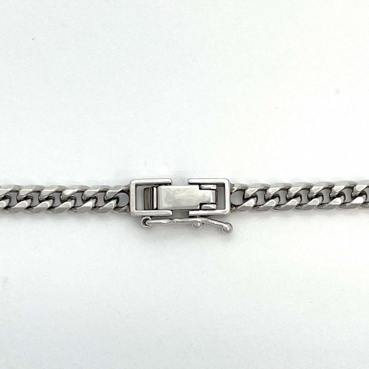 5khe008】喜平 ネックレス Pt850 プラチナ 8面 シングル 51.8cm 30.4g  