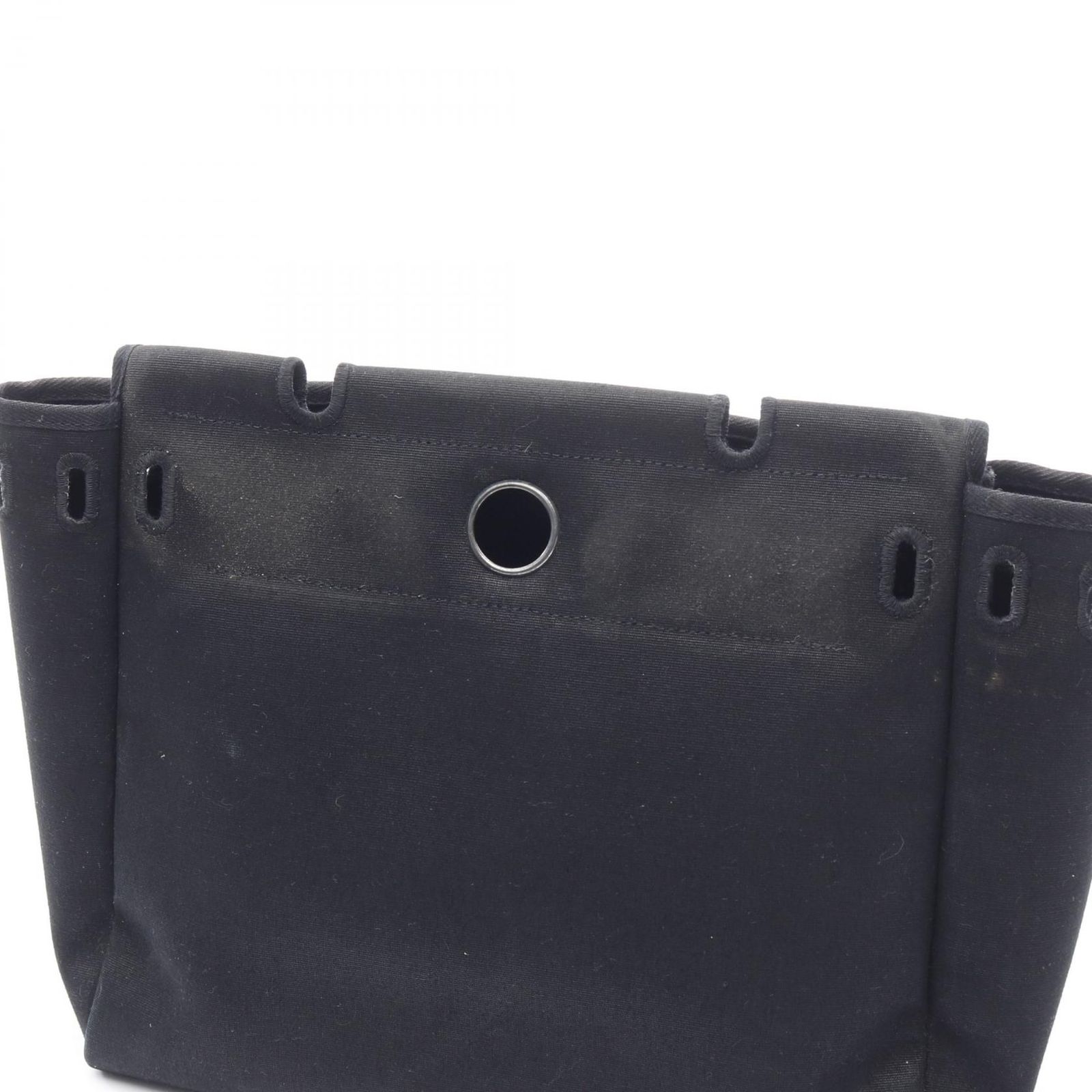 エルメス HERMES ハンドバッグ エールバッグPM ベージュ/ブラック
