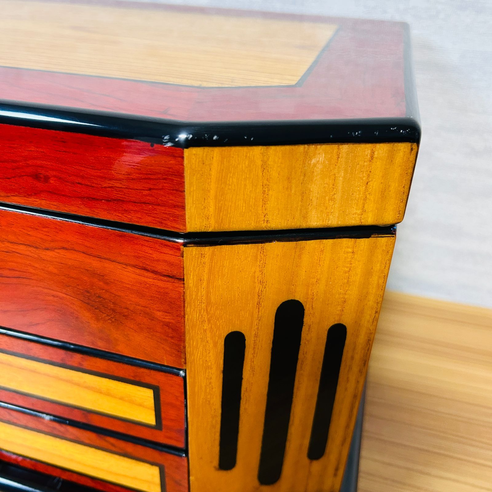 大型 木製ジュエリーボックス