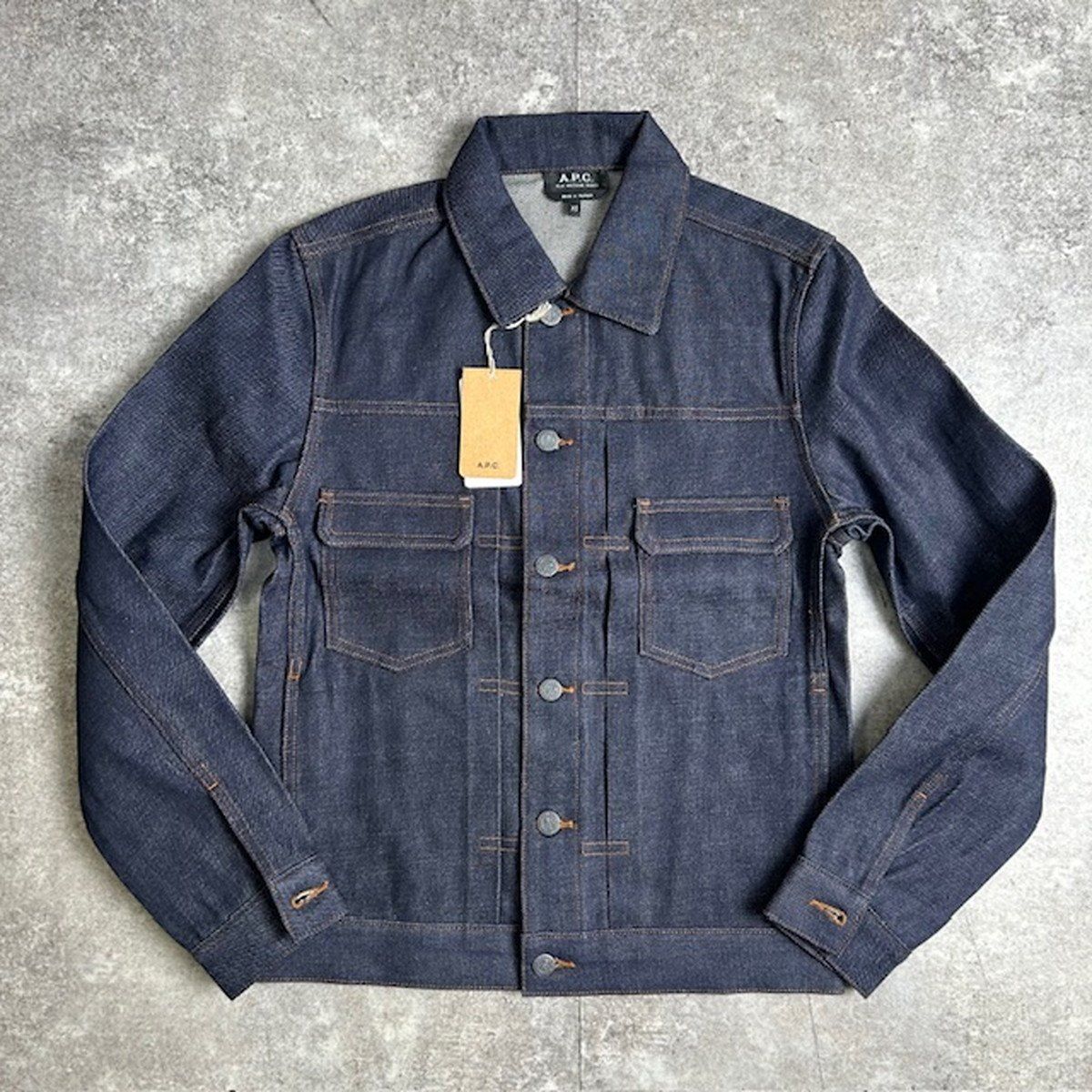 A.P.C アーペーセー デニムジャケット コットン 未使用 XS