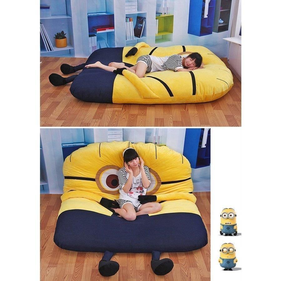 人気絨毯 カーペット かわいい じゅうたん キルトラグ ミニオンベッド厚いタ3 カーペット かわいい じゅうたん キルトラグ ミニオンベッド厚いタイプ