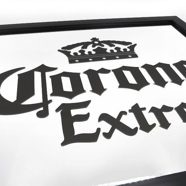 コロナビール ガレージ・ミラー CORONA EXTRA LABEL パブミラー CORONA