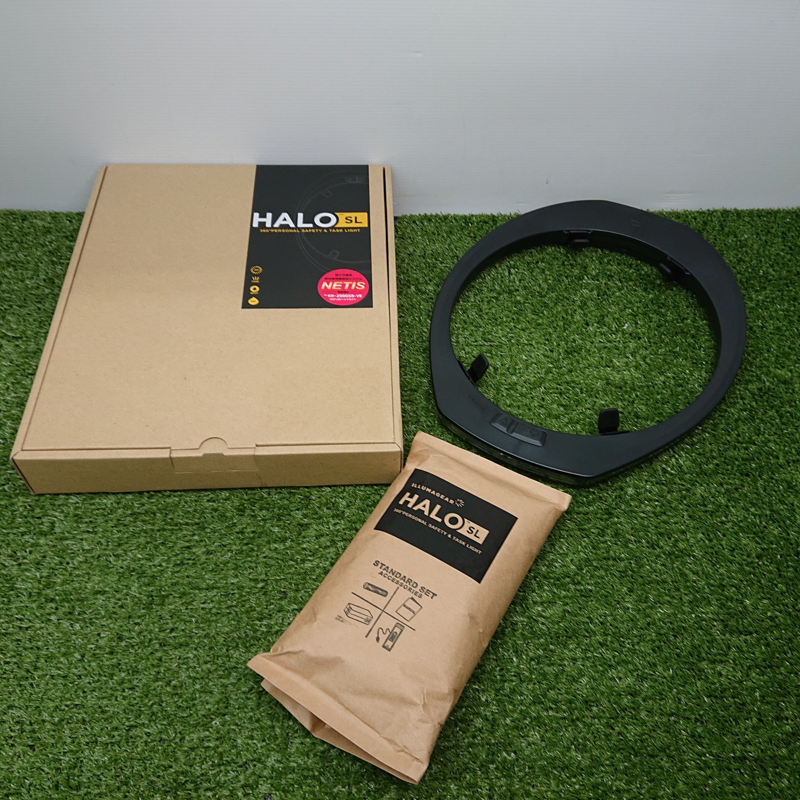♥品 HALO S-101-SS21 ヘルメット用360℃LEDマルチワークライト スタンダードセット 2330