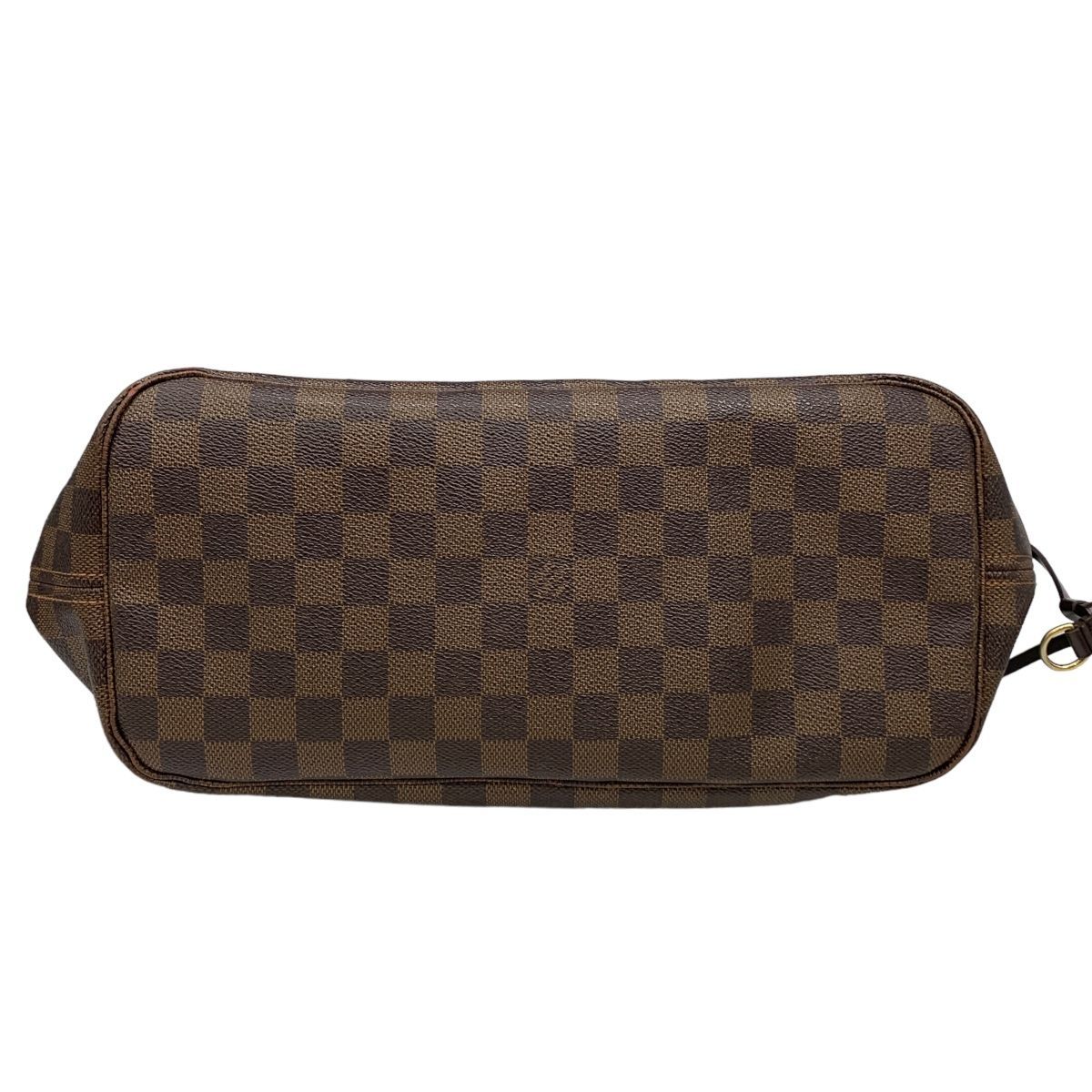 ♪0875 ルイヴィトン トートバッグ ネヴァーフルMM N51105 ダミエ 旧型 