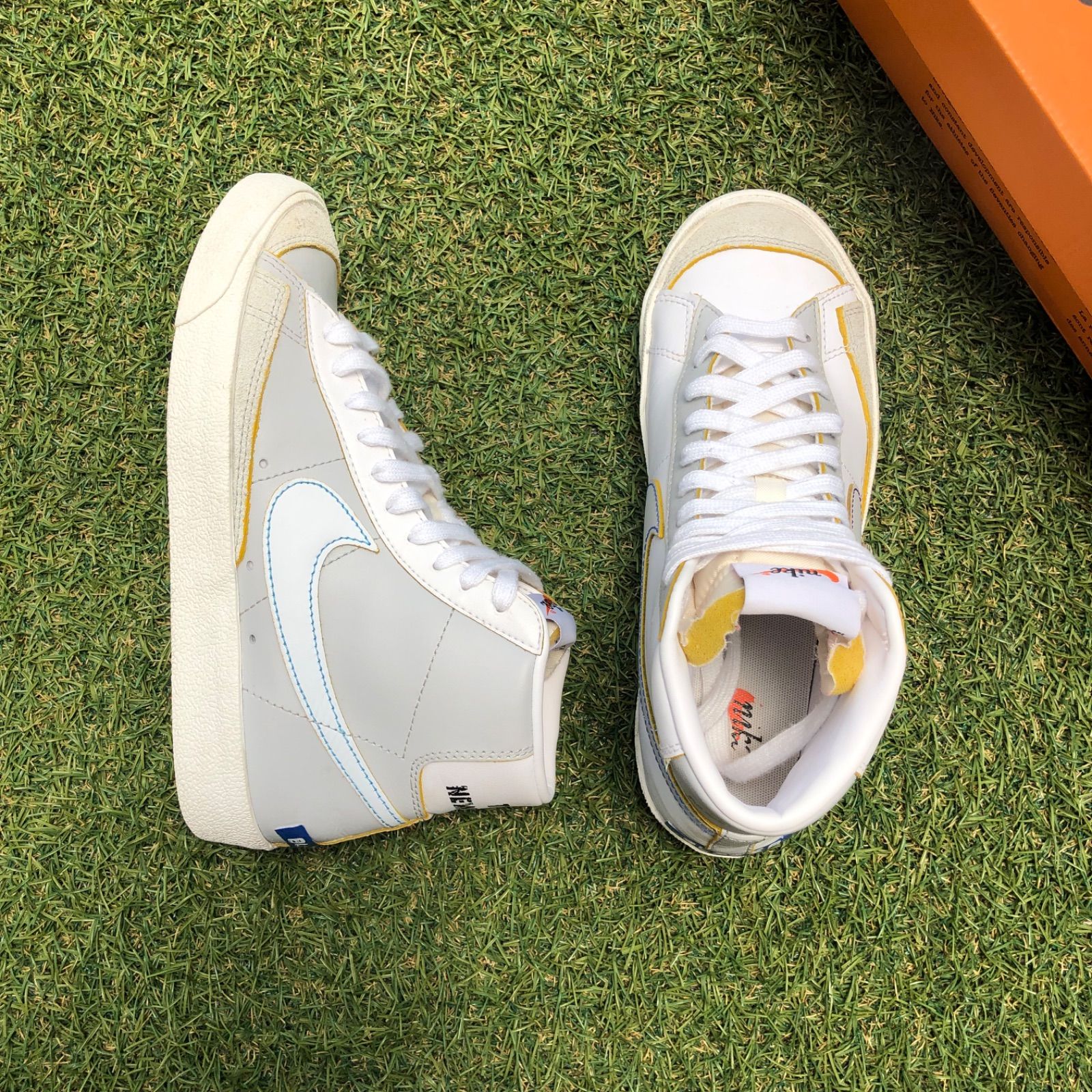 美品23.5 NIKE BLAZER MID '77 ナイキ ブレザーH489