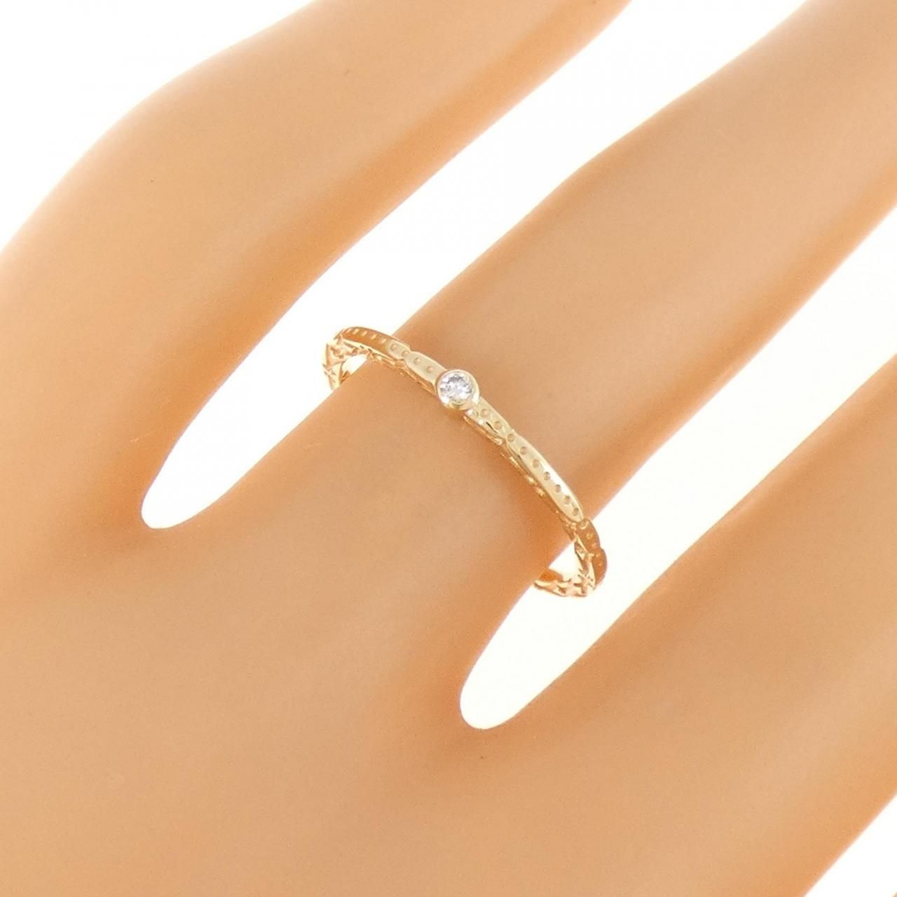 【ageteアガット】ダイヤサークルリング／11号 ageteアガット】ダイヤサークルリング／11号 ageteアガット】ダイヤ