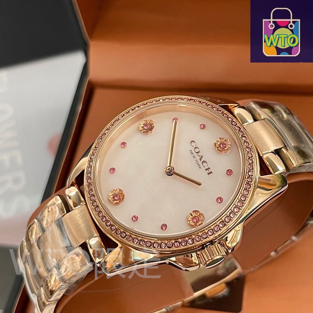 【新品未使用】COACH コーチ レディース 腕時計CO-14503637 COACH（コーチ）GREYSON シリーズ レディースウォッチ - 36mm