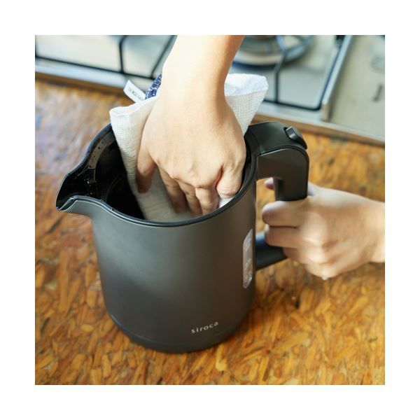 シロカ蒸気セーブ機能搭載 電気ケトル