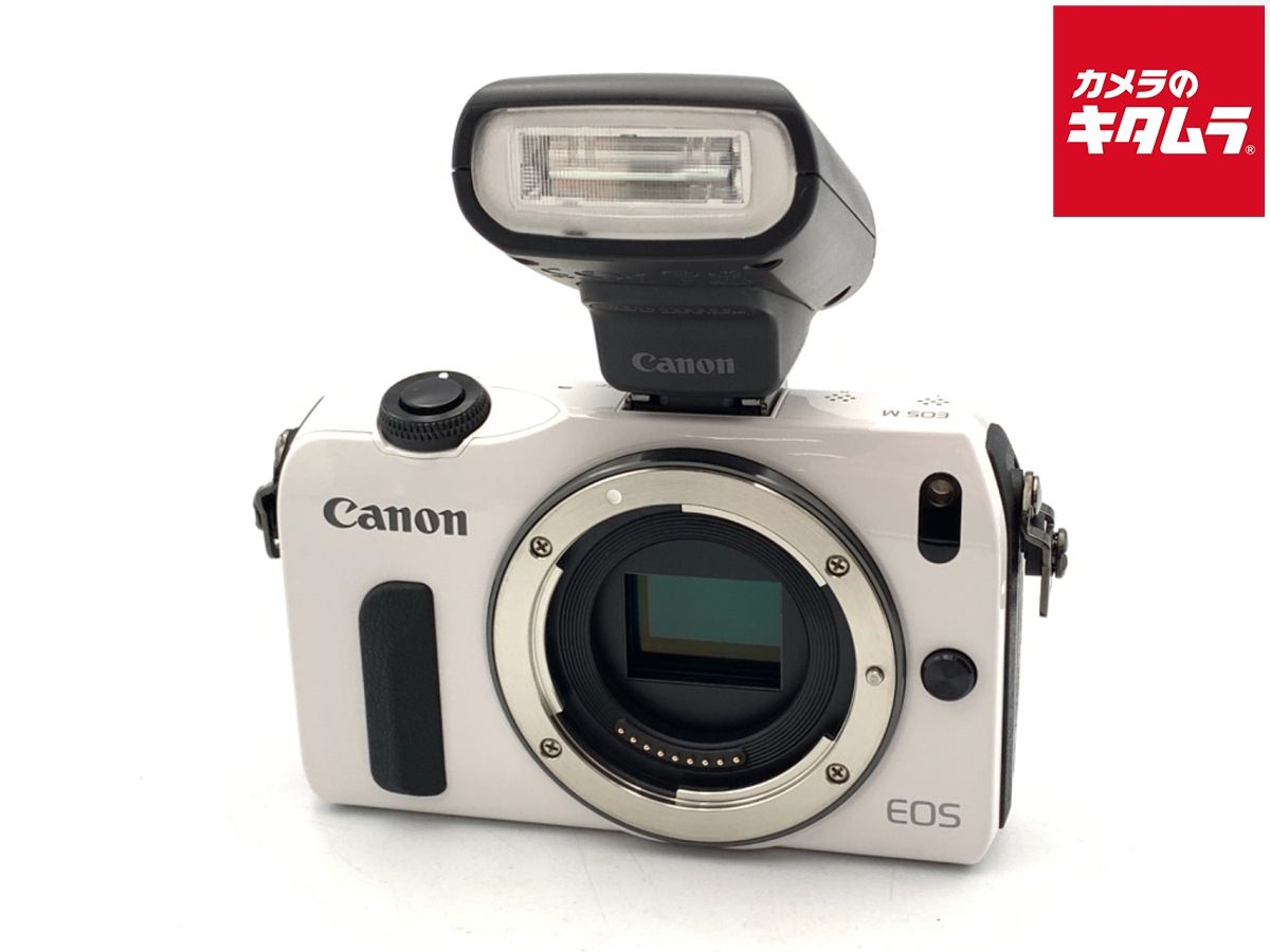 並品 キヤノン EOS M ボディ ホワイト