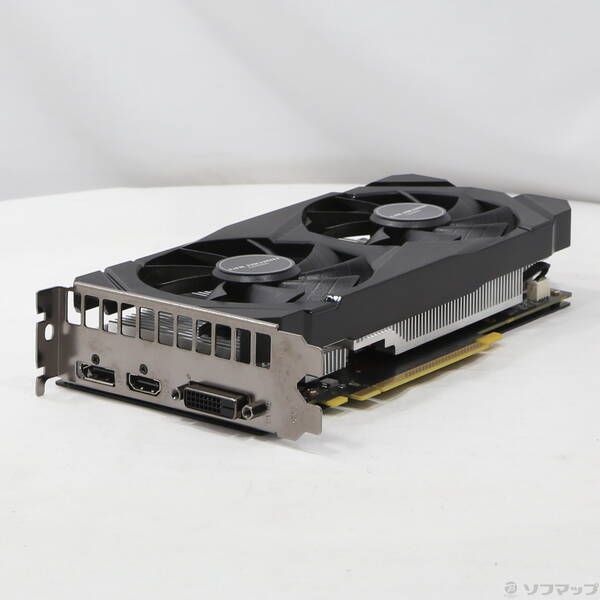 【中古】玄人志向 GG-RTX2060-E6GB/DF2 ③ GG-RTX2060-E6GB/DF2 | NVIDIA GEFORCE RTX 2060 搭載