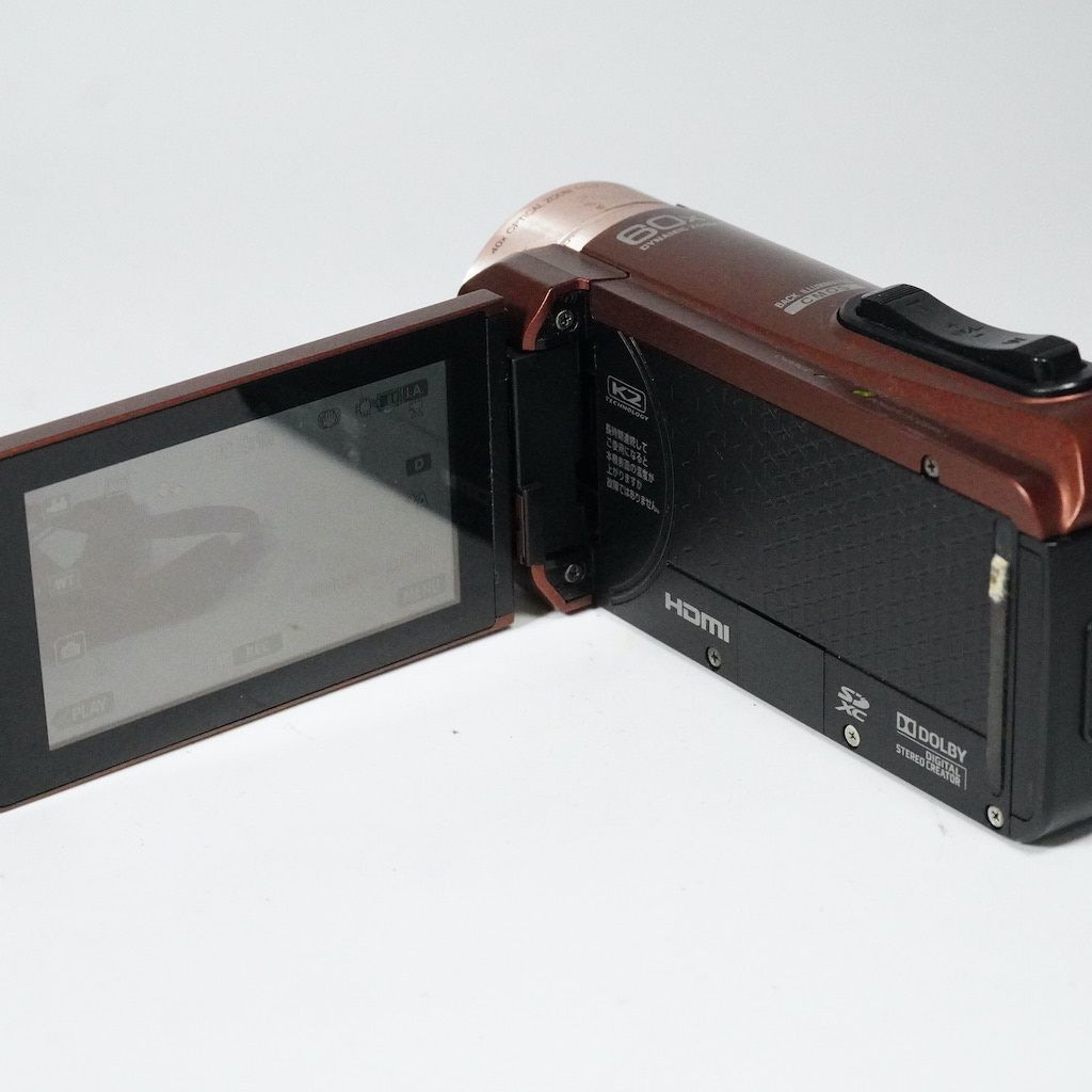 JVC Victor Everio GZ-F100-T ブラウン 動作OK 返金保証 /1991
