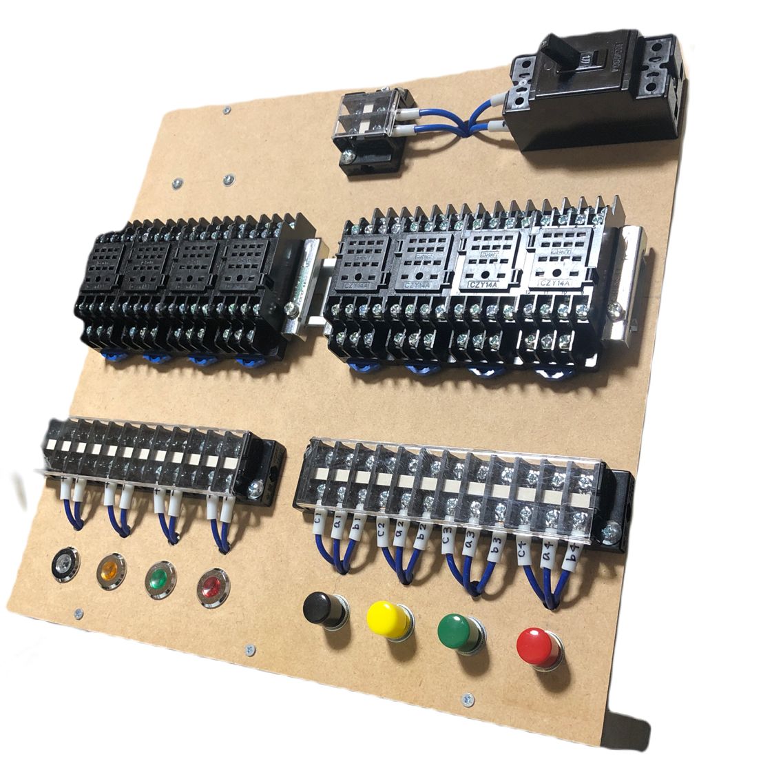 機械保全技能検定 電気系作業 実技試験練習用 自作検定盤 - メルカリ