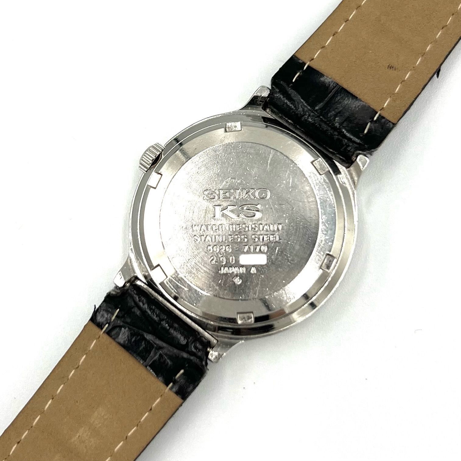 キング セイコー クロノメーター 5626-7170 SS 自動巻き メンズ 時計 SEIKO - メルカリ