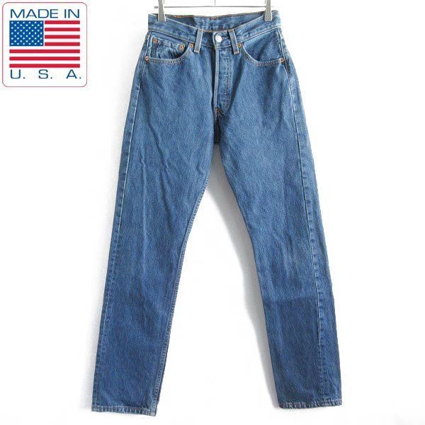 2000年製 リーバイス501 ブルー ジーンズ W27 FOR WOMEN ジーパン デニム アメリカ製 00s ビンテージ D147-21-0102ZTW