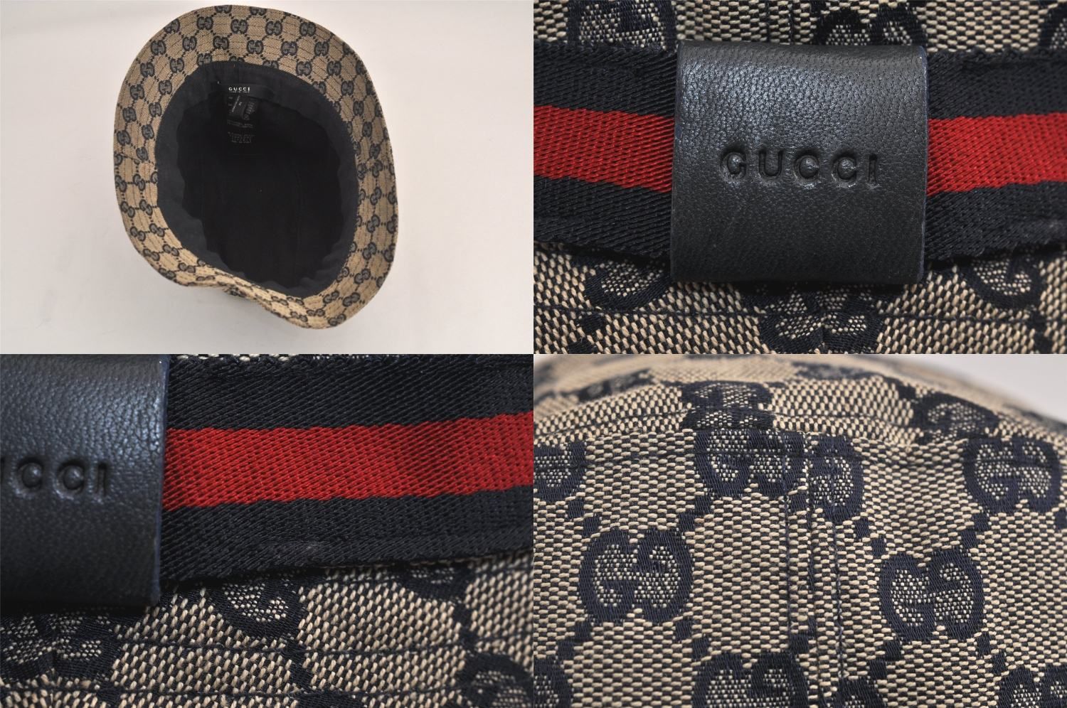 GUCCI グッチ シェリーライン バケットハット GGキャンバス