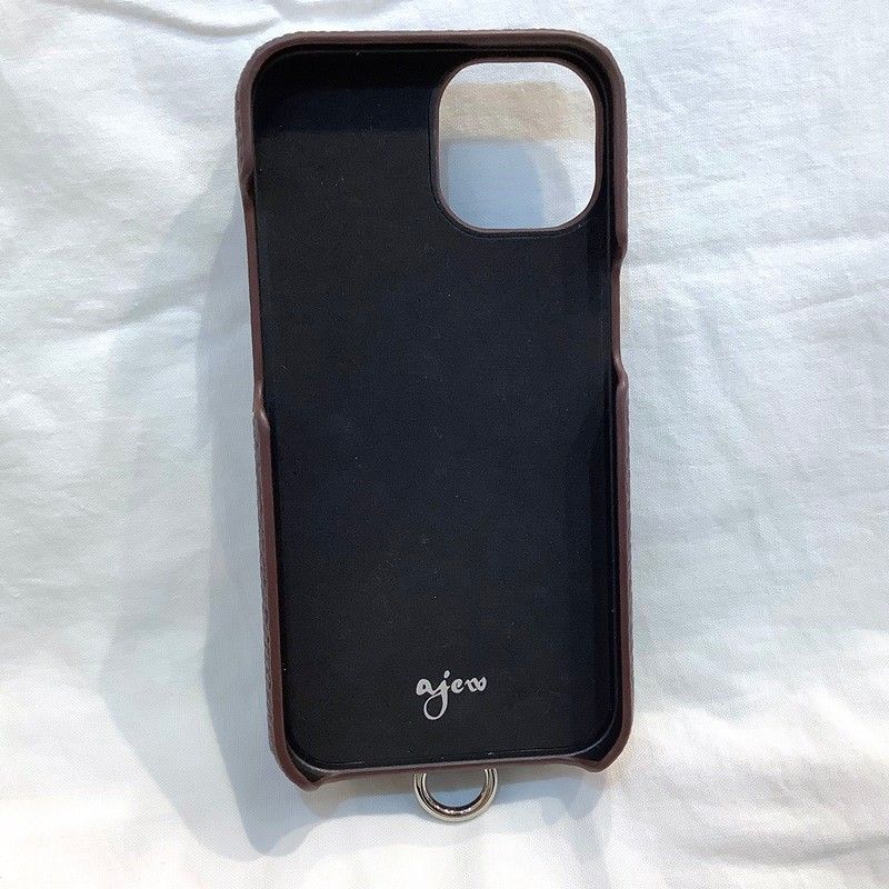 エジュー （ajew）スマホケース iPhone14 cadenas zipphone