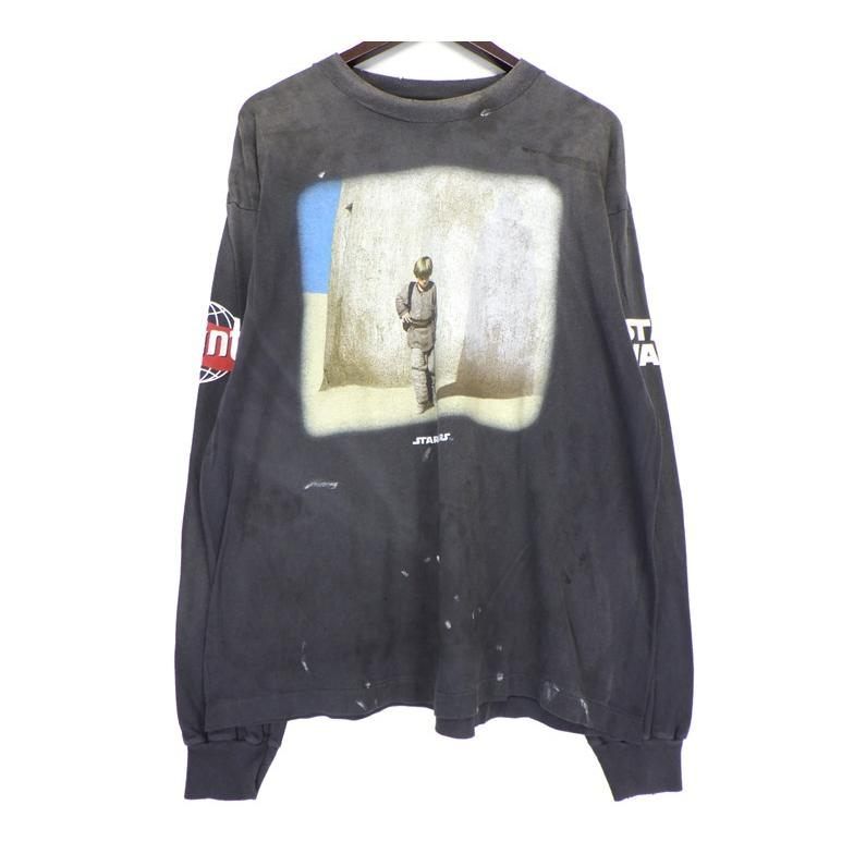 セントマイケル SAINTMICHAEL × スターウォーズ STAR WARS 25SS SM-HR8-0000-C64 DARTHVADER SW LS TEE ダースベイダー ロングスリーブ カットソー 長袖 Tシャツ 41028