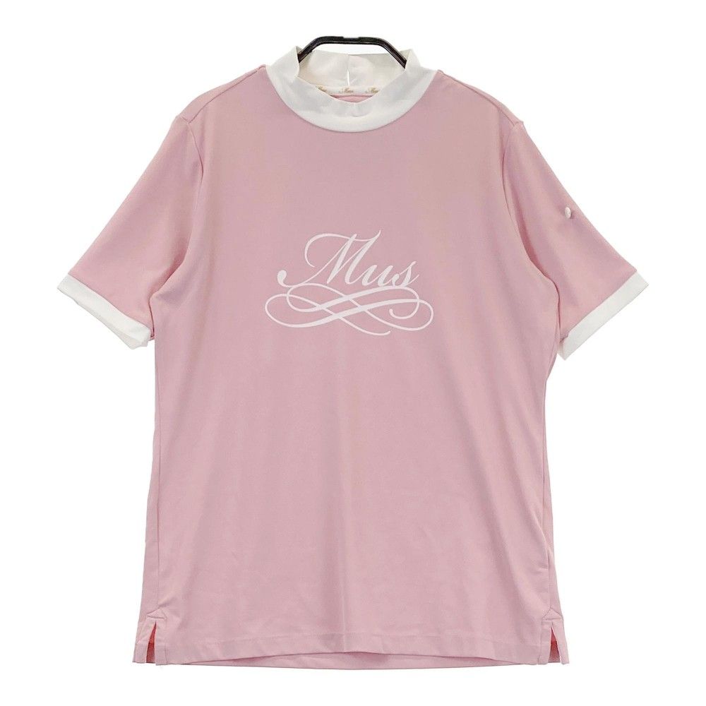 サイズ：40 M.U SPORTS エムユースポーツ モックネック 半袖 Tシャツ