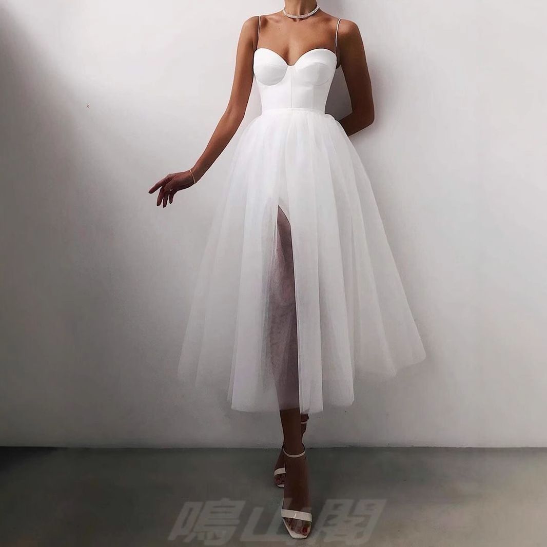 2025 ドレス レディース 吊りスカート ノースリーブ Aライン 中長丈 パーティー お呼ばれ ワンピース 大人 WP 109