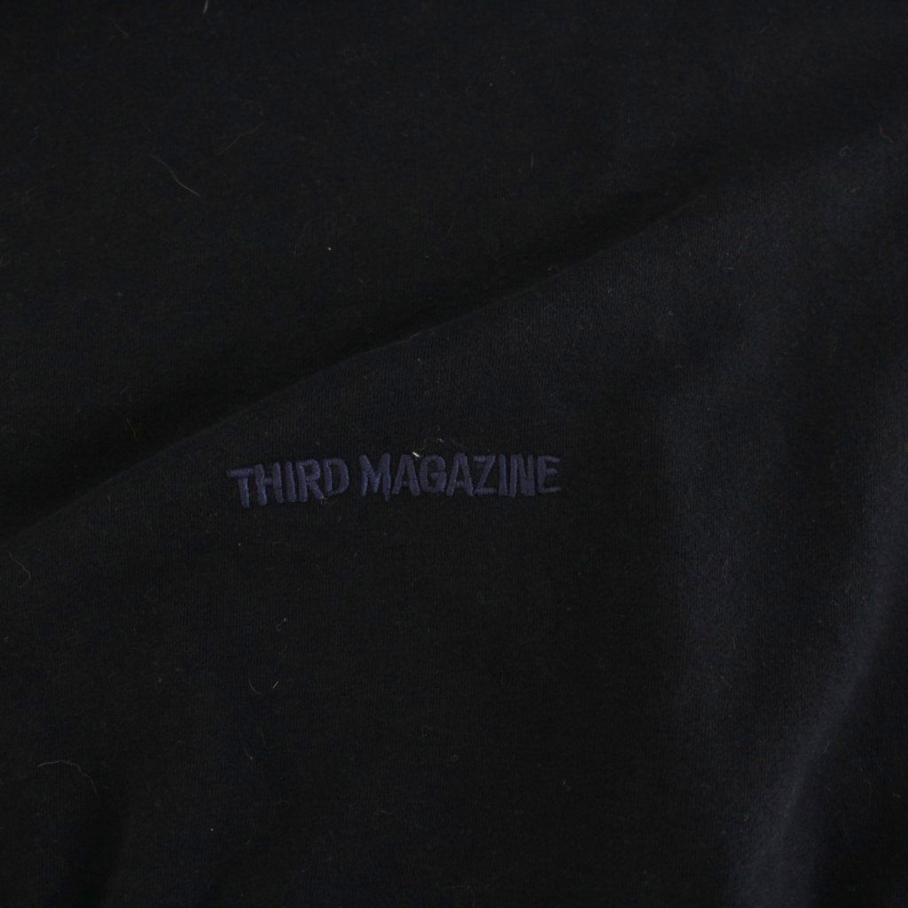 THIRD MAGAZINE サードマガジン スウェット トレーナー ブラック 中古
