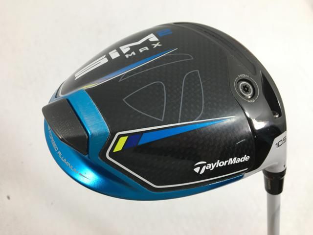 【中古ゴルフクラブ】テーラーメイド SIM2 MAX (シム2 マックス) ドライバー 2021 (日本仕様) Motore Speeder 661 エボリューション7 1W【14日間返品OK】