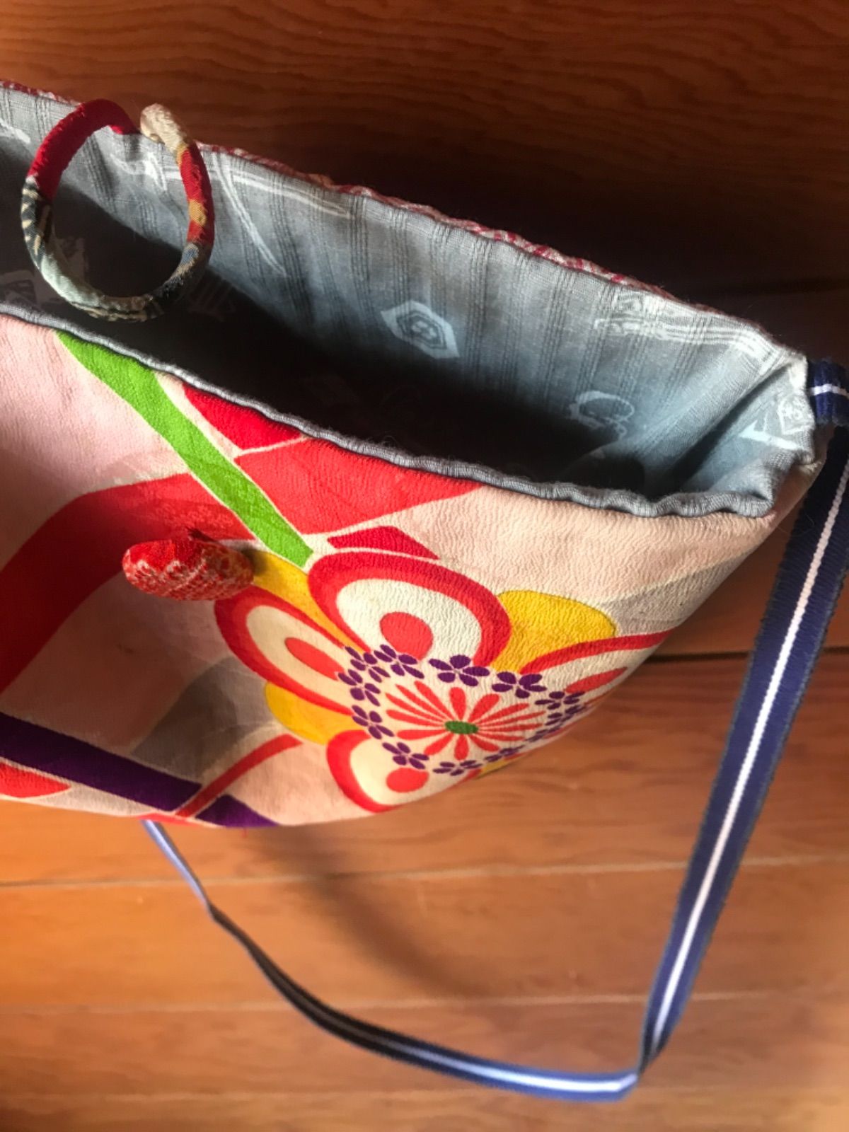 帯リメイクショルダー25-13 帯リメイクバッグ ショルダーバッグ DIY帯