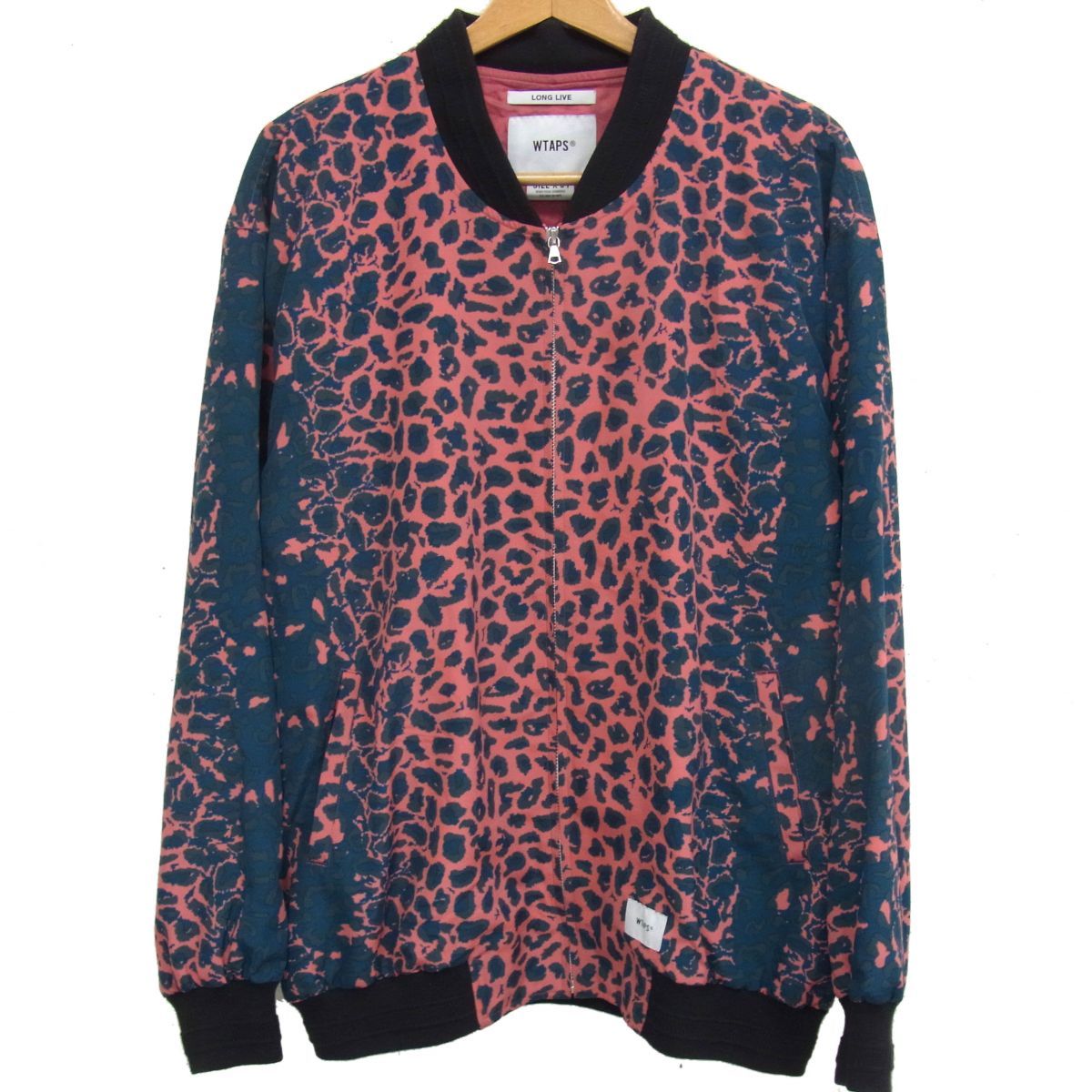 WTAPS レオパード柄 ブルゾン　サイズ X 03 wtaps ダブルタップス レオパードジャケット