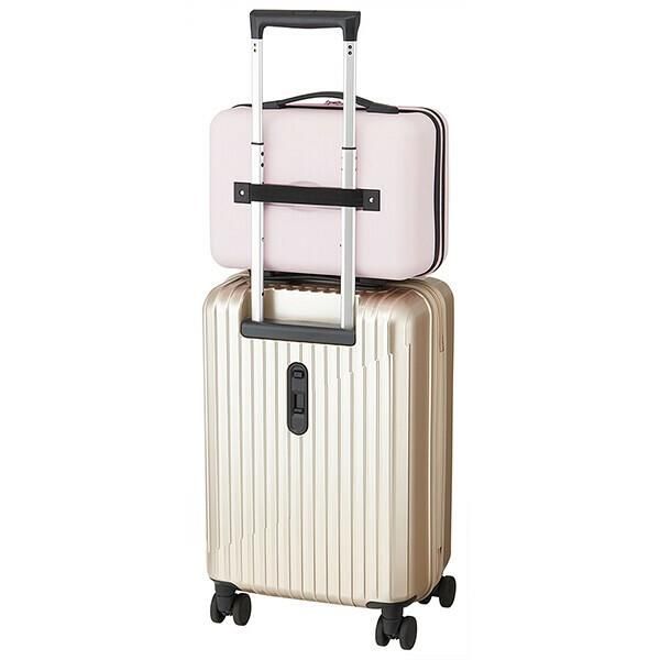 マイメロディ ミニ スーツケース 15L ハードキャリーオンケース トランクケース キャリーバッグ 機内持ち込み 旅行 軽量 収納 水彩コスメ スケーター