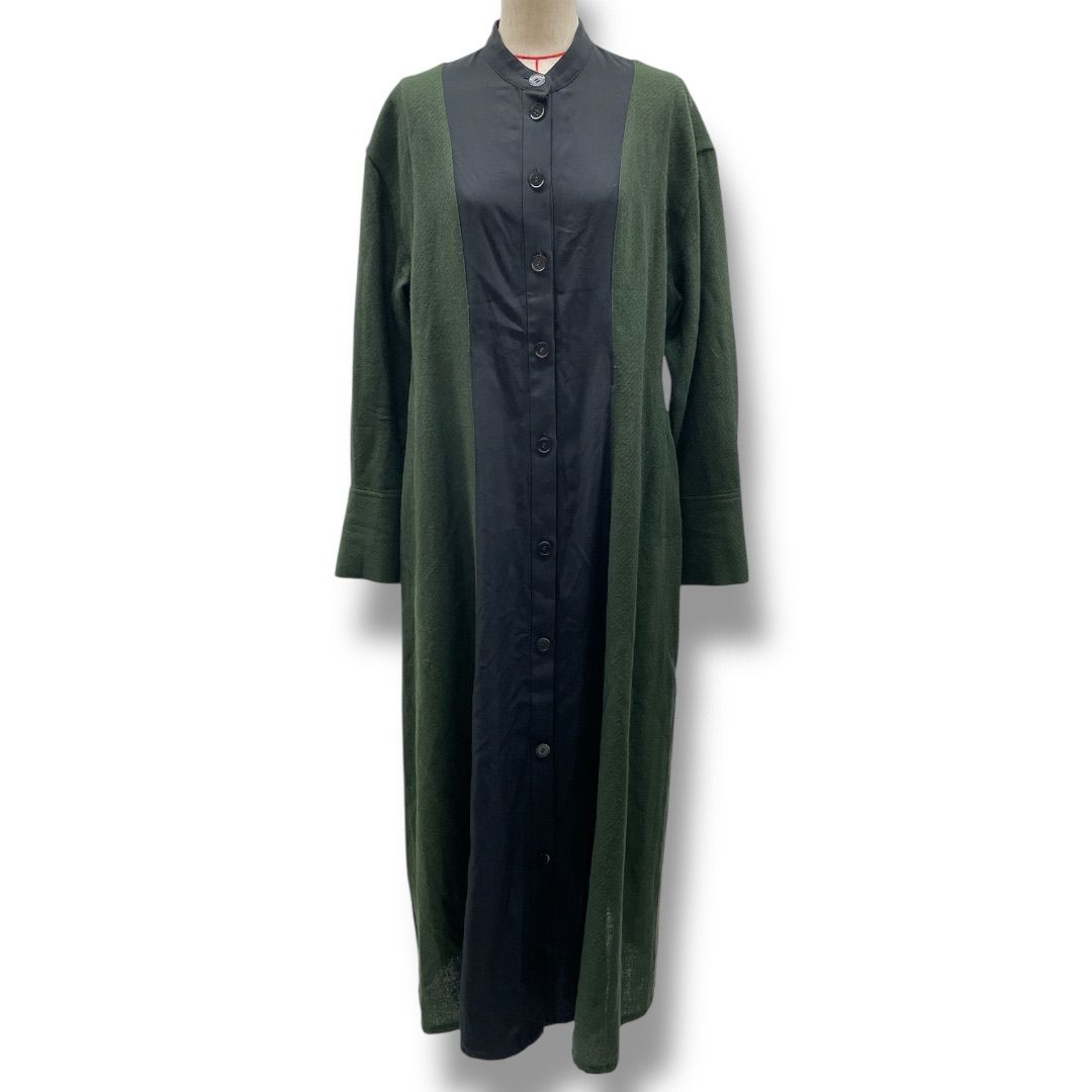 AKIRANAKA アキラナカ Feline block dress 異素材ワンピース ベルト