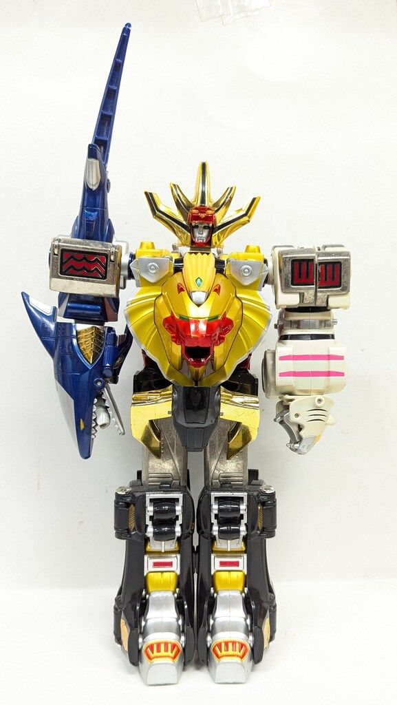 【シール未使用】バンダイ DX超合金 百獣戦隊ガオレンジャー 百獣合体ガオキング Amazon | DX超合金 百獣合体 ガオキング GD-21 箱劣化有 シール