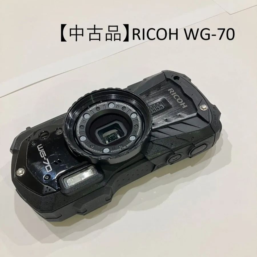 RICOH WG-70 ブラック リコー 防水 デジタルカメラ Amazon | RICOH WG-70 ブラック リコー本格防水デジタルカメラ