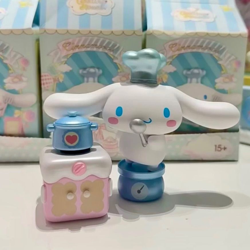 サンリオ 海外公式フィギュアセット (シナモン)4体セット TOPTOY サンリオ シナモン 海外フィギュア クッキングハウス