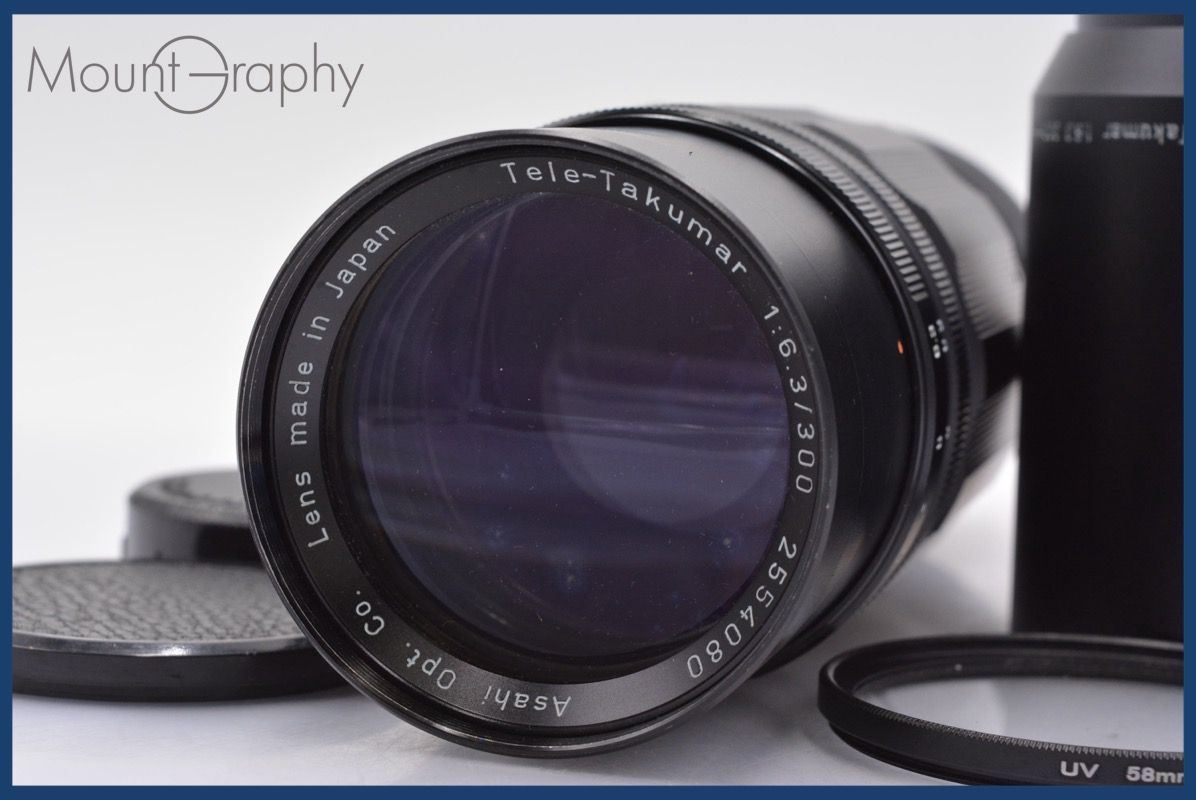 ☆極上美品☆ ペンタックス PENTAX Tele-TAKUMAR 300mm F6.3