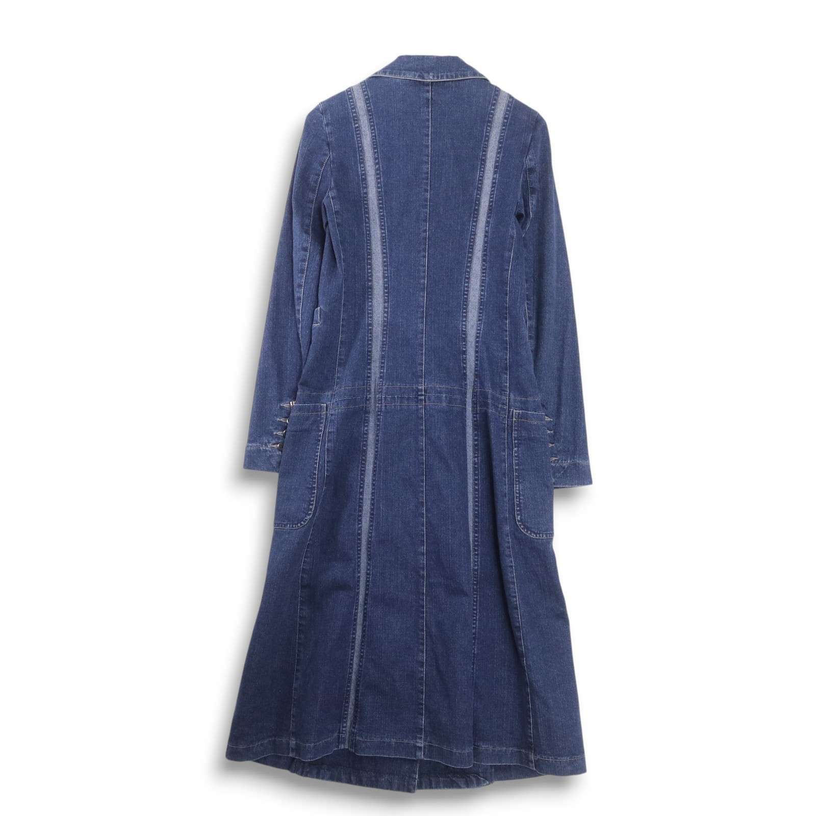 90s~00s☆ SONIA RYKIEL ソニアリキエル 通年☆ ロング デニム ダブル