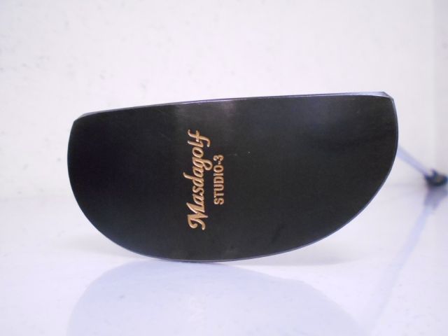 STUDIO-3パター | マスダゴルフ マスダゴルフ スタジオ2 パター ステンレス（NEWデザイン） studio 2 ホワイトビーズ仕上げ・ブラックコート加工・DLC加工 ハンドメイド 専用ヘッドカバー付[メーカーカスタム][受注生産][特注][日本製][日本仕様][右打用] | はやみみ本舗