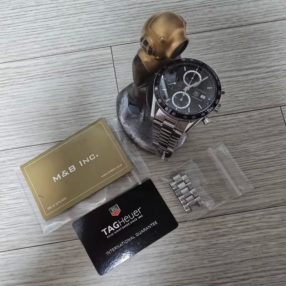 TAG Heuer タグホイヤー カレラ クロノグラフ 時計 ネゴ x