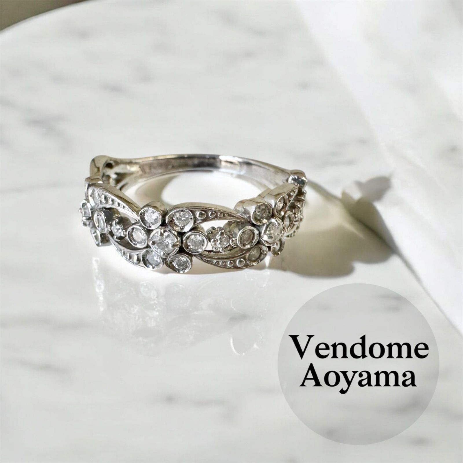 VENDOME AOYAMA リング pt950 81-JY2504-71 VENDOME AOYAMA リング pt950 81-JY2504-71 - メルカリ