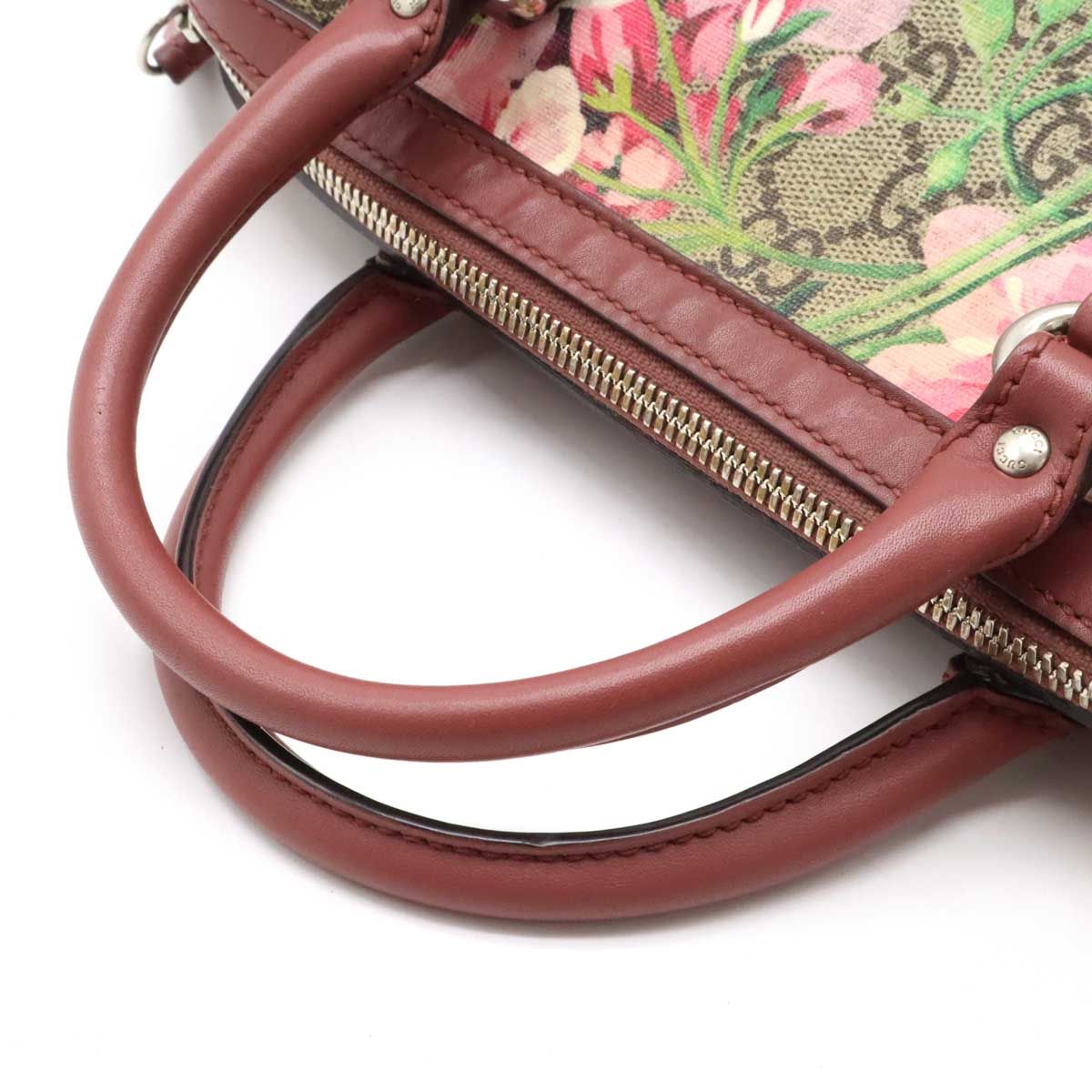 GUCCI グッチ GGブルームス ハンドバッグ ミニボストンバッグ 2WAY  