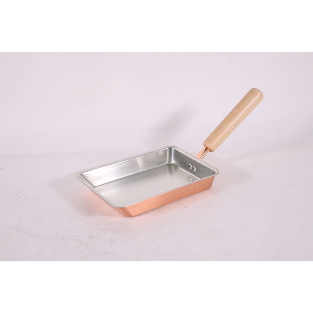 田辺金具 ふわっと銅のたまごや 卵焼き器き 12cm No.4956 （1点）