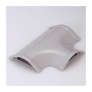 (まとめ)エレコム モール接続ユニット(T型分岐・グレー) LD-GAT27/L