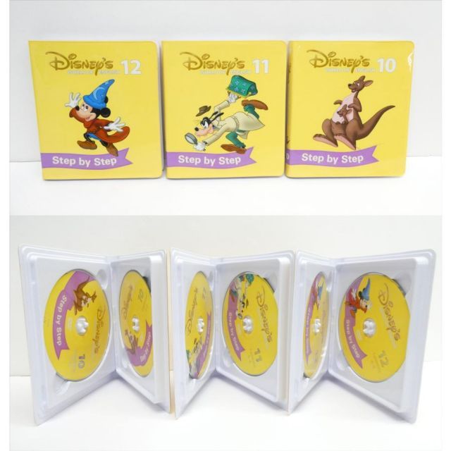 DWE ディズニー英語システム Step by Step DVD＋ブック付き DWE ディズニー英語システム ステップバイステップ DVD+ガイドブック